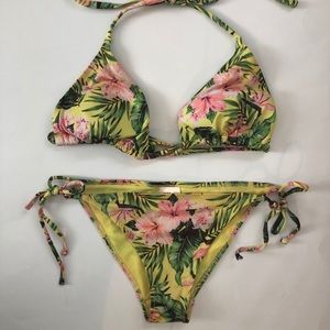 size medium two piece swim
